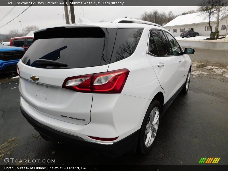 Summit White / Jet Black/Brandy 2020 Chevrolet Equinox Premier AWD