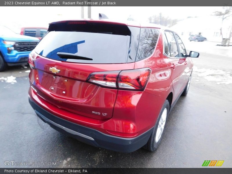 Radiant Red Tintcoat / Jet Black 2023 Chevrolet Equinox LT AWD