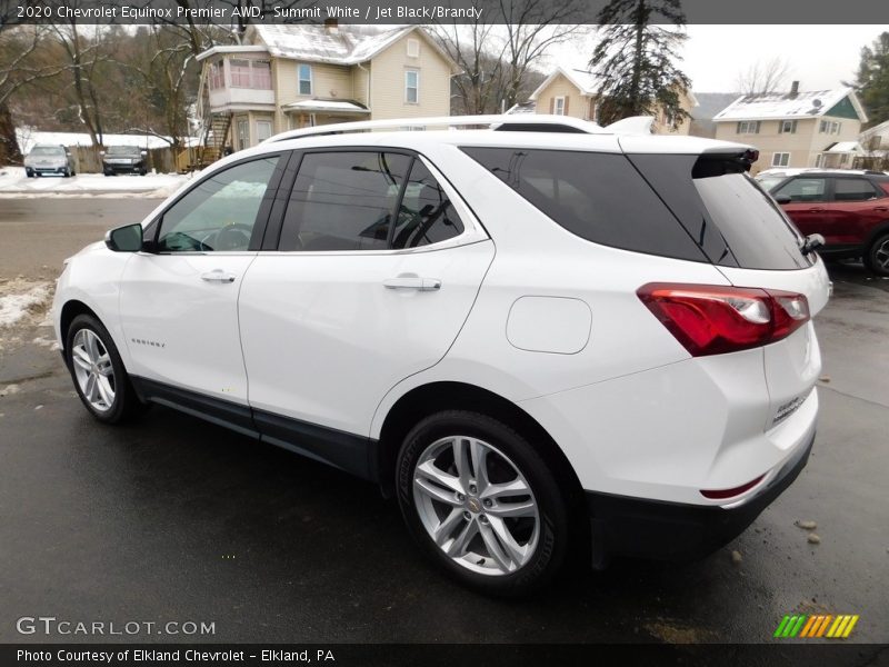 Summit White / Jet Black/Brandy 2020 Chevrolet Equinox Premier AWD