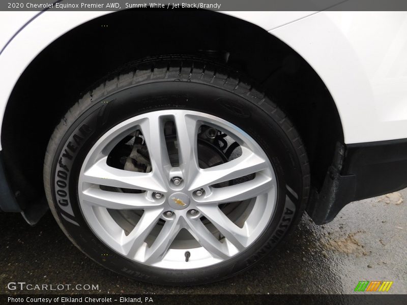Summit White / Jet Black/Brandy 2020 Chevrolet Equinox Premier AWD