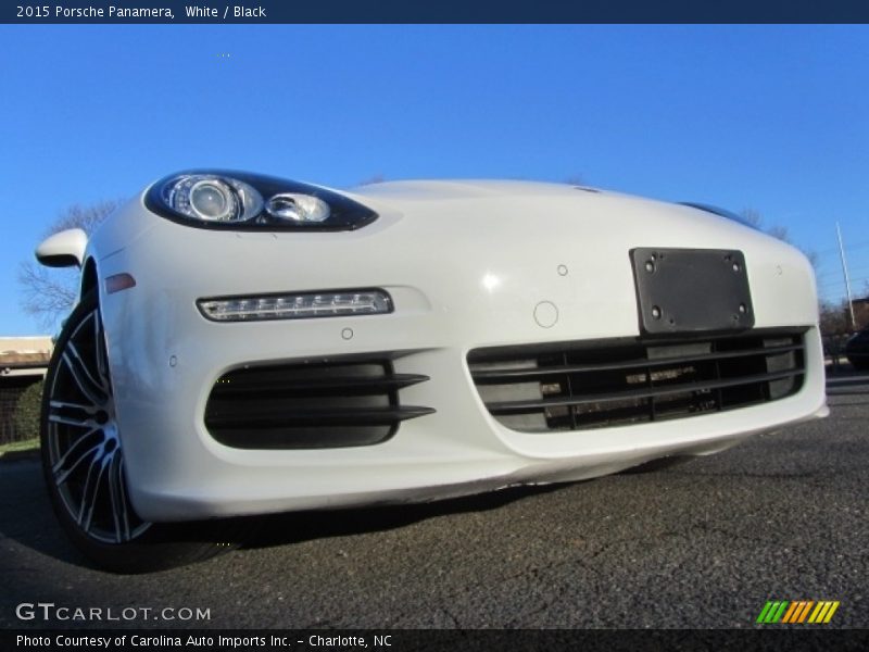 White / Black 2015 Porsche Panamera