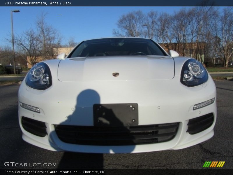 White / Black 2015 Porsche Panamera