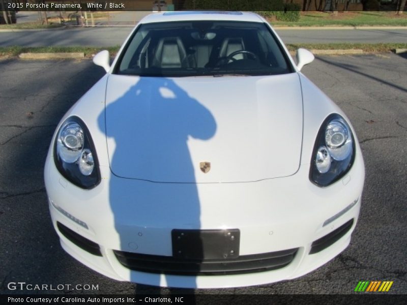 White / Black 2015 Porsche Panamera