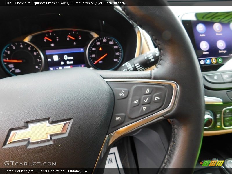 Summit White / Jet Black/Brandy 2020 Chevrolet Equinox Premier AWD