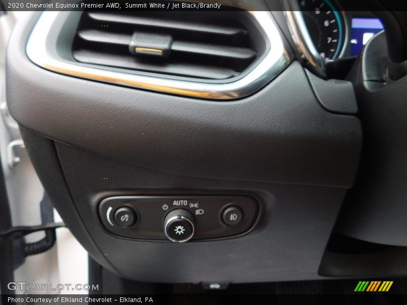 Summit White / Jet Black/Brandy 2020 Chevrolet Equinox Premier AWD
