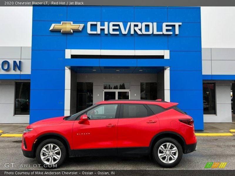 Red Hot / Jet Black 2020 Chevrolet Blazer LT