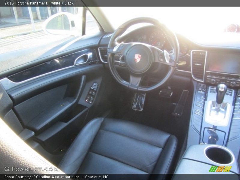 White / Black 2015 Porsche Panamera