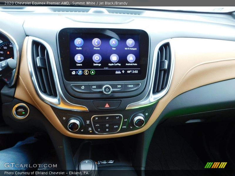 Summit White / Jet Black/Brandy 2020 Chevrolet Equinox Premier AWD