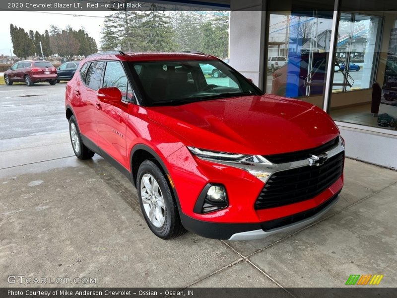 Red Hot / Jet Black 2020 Chevrolet Blazer LT