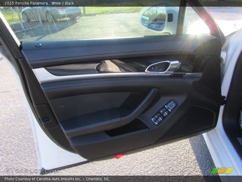 White / Black 2015 Porsche Panamera