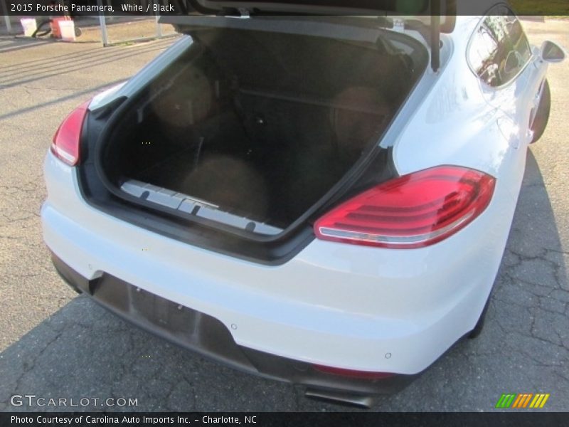 White / Black 2015 Porsche Panamera