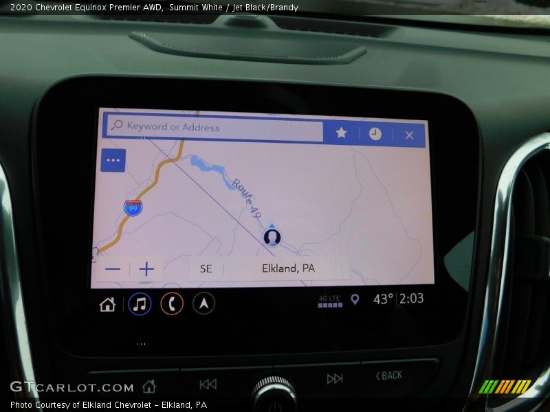 Summit White / Jet Black/Brandy 2020 Chevrolet Equinox Premier AWD