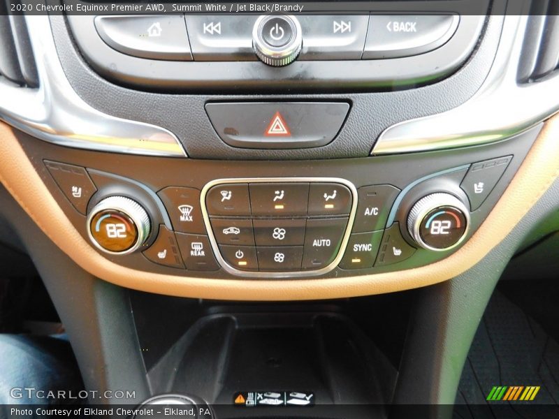 Summit White / Jet Black/Brandy 2020 Chevrolet Equinox Premier AWD