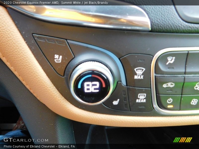 Summit White / Jet Black/Brandy 2020 Chevrolet Equinox Premier AWD
