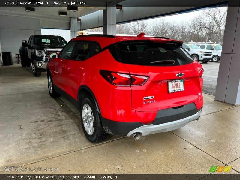 Red Hot / Jet Black 2020 Chevrolet Blazer LT