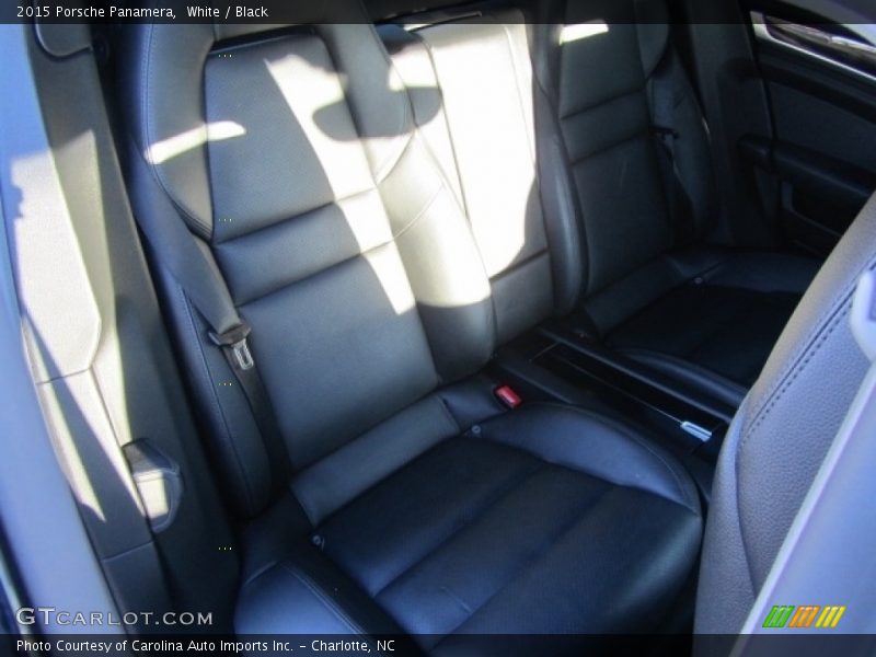 White / Black 2015 Porsche Panamera