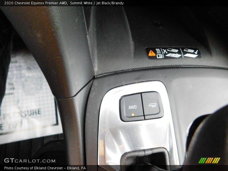 Summit White / Jet Black/Brandy 2020 Chevrolet Equinox Premier AWD
