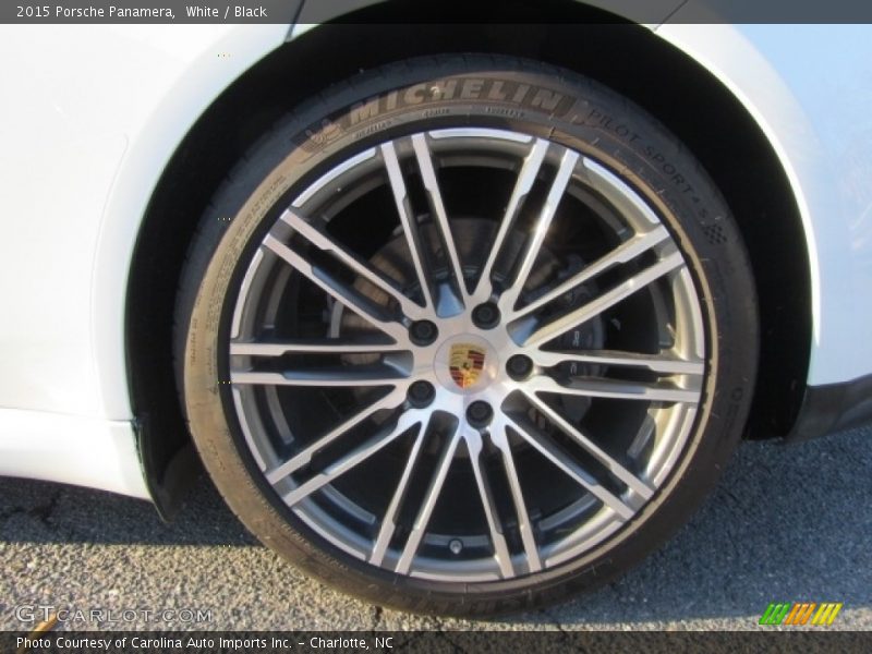 White / Black 2015 Porsche Panamera