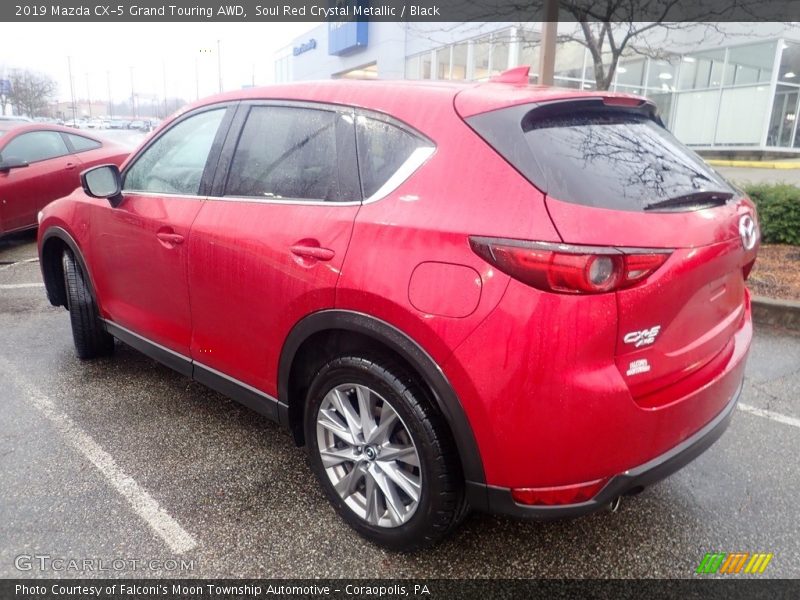 Soul Red Crystal Metallic / Black 2019 Mazda CX-5 Grand Touring AWD