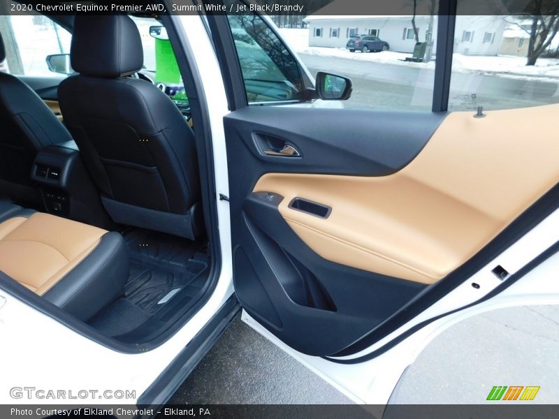 Summit White / Jet Black/Brandy 2020 Chevrolet Equinox Premier AWD
