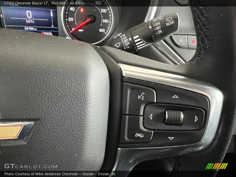 Red Hot / Jet Black 2020 Chevrolet Blazer LT
