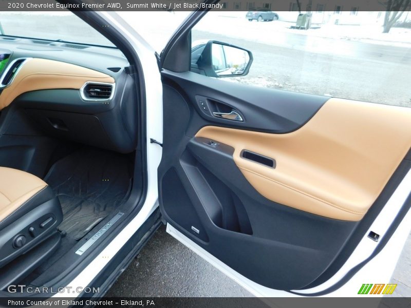 Summit White / Jet Black/Brandy 2020 Chevrolet Equinox Premier AWD