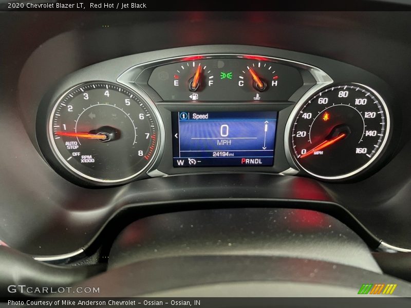Red Hot / Jet Black 2020 Chevrolet Blazer LT