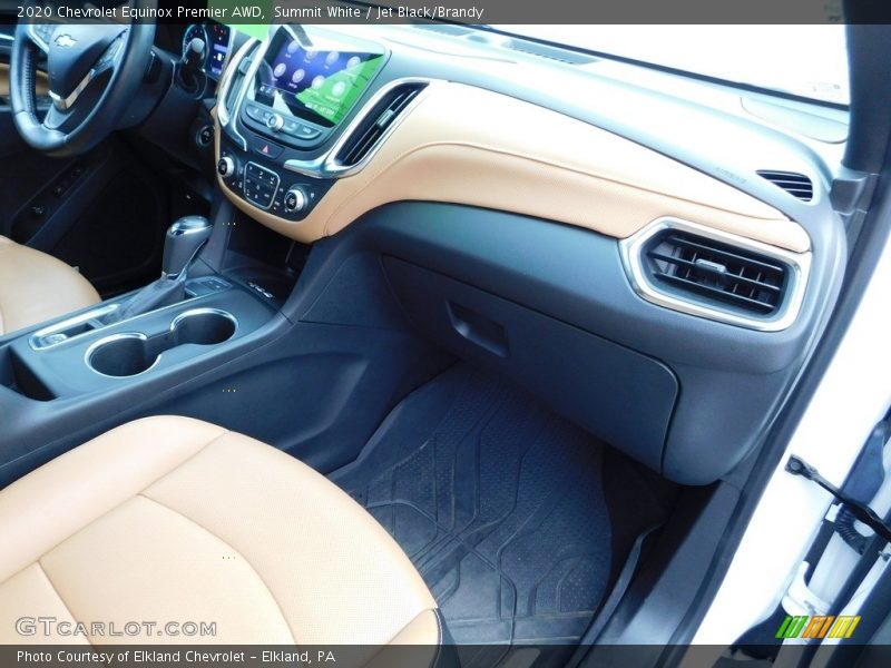 Summit White / Jet Black/Brandy 2020 Chevrolet Equinox Premier AWD