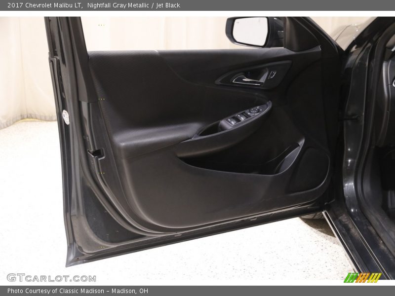 Nightfall Gray Metallic / Jet Black 2017 Chevrolet Malibu LT