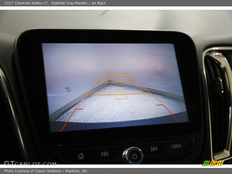 Nightfall Gray Metallic / Jet Black 2017 Chevrolet Malibu LT