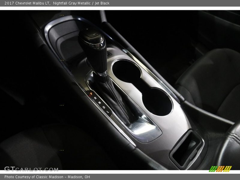 Nightfall Gray Metallic / Jet Black 2017 Chevrolet Malibu LT