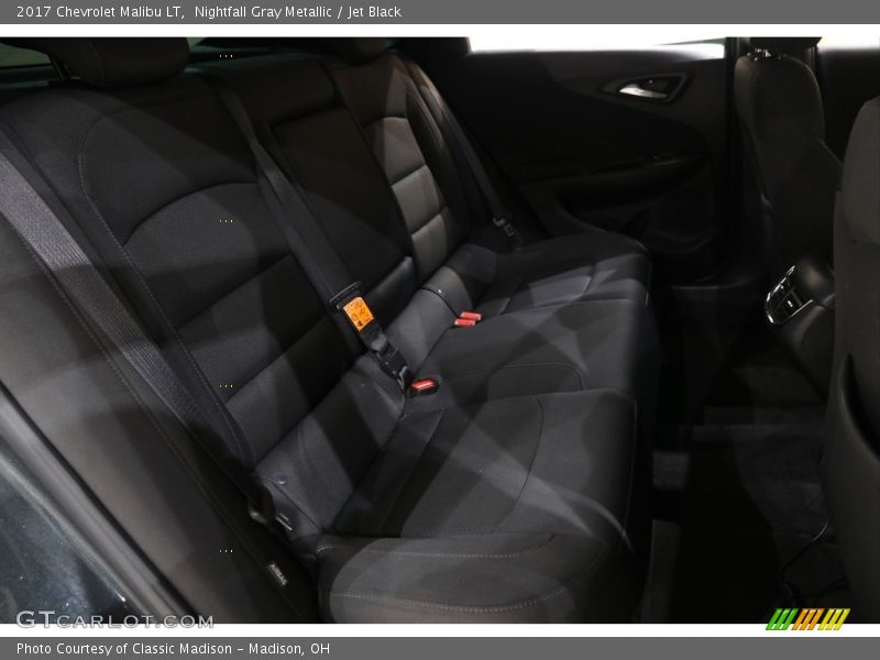 Nightfall Gray Metallic / Jet Black 2017 Chevrolet Malibu LT