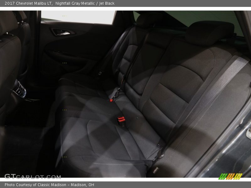 Nightfall Gray Metallic / Jet Black 2017 Chevrolet Malibu LT