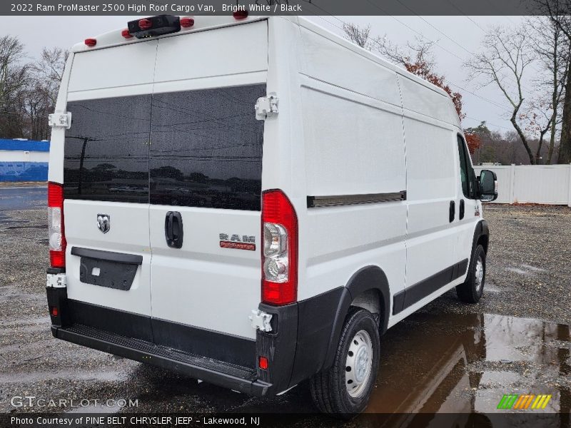 Bright White / Black 2022 Ram ProMaster 2500 High Roof Cargo Van