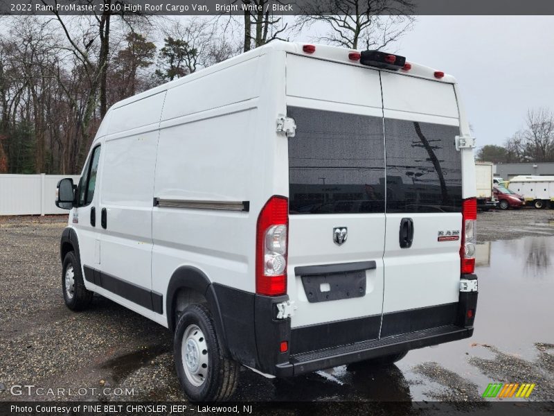  2022 ProMaster 2500 High Roof Cargo Van Bright White