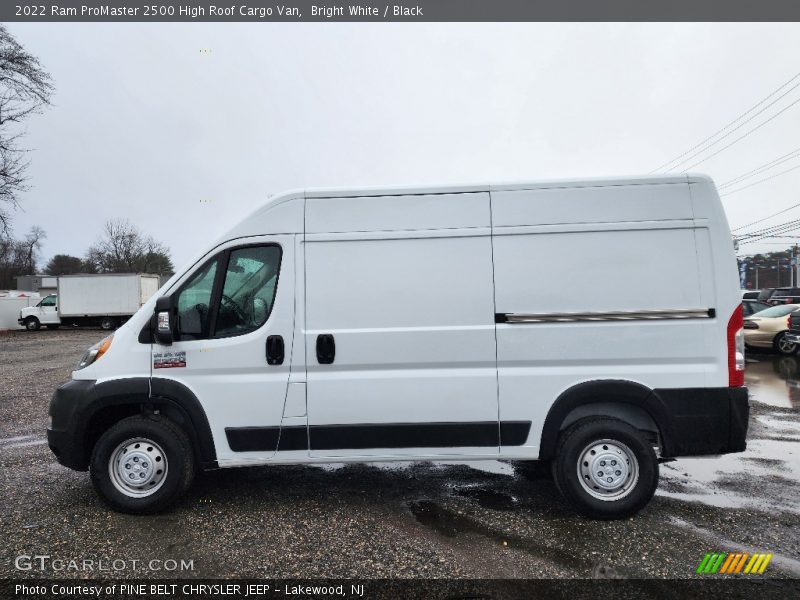  2022 ProMaster 2500 High Roof Cargo Van Bright White