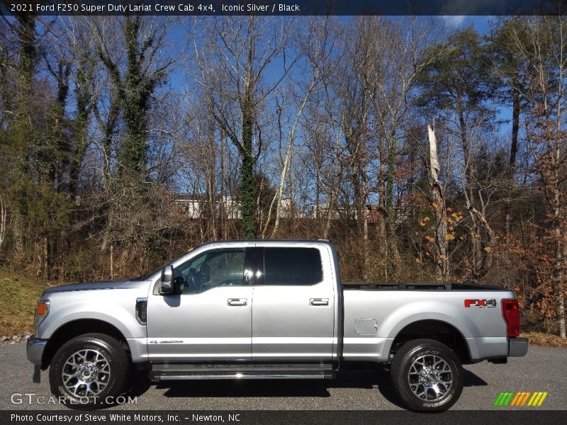  2021 F250 Super Duty Lariat Crew Cab 4x4 Iconic Silver