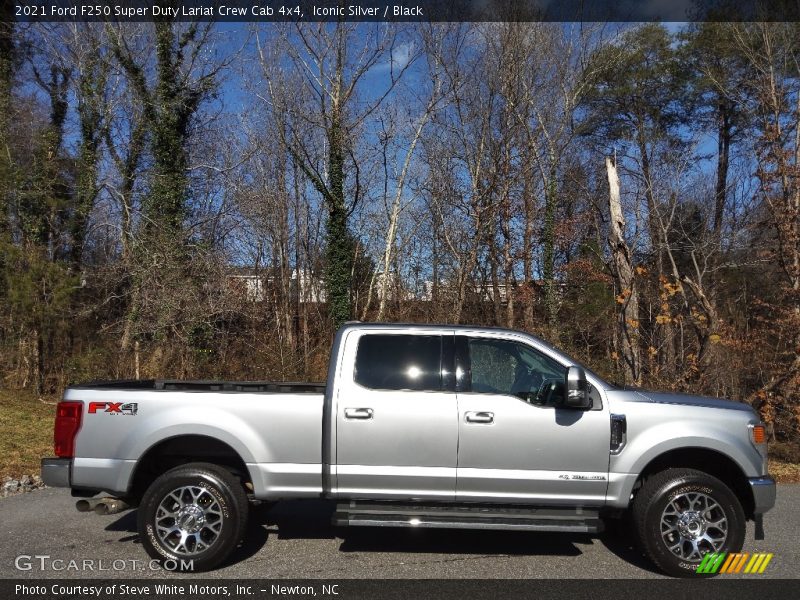  2021 F250 Super Duty Lariat Crew Cab 4x4 Iconic Silver