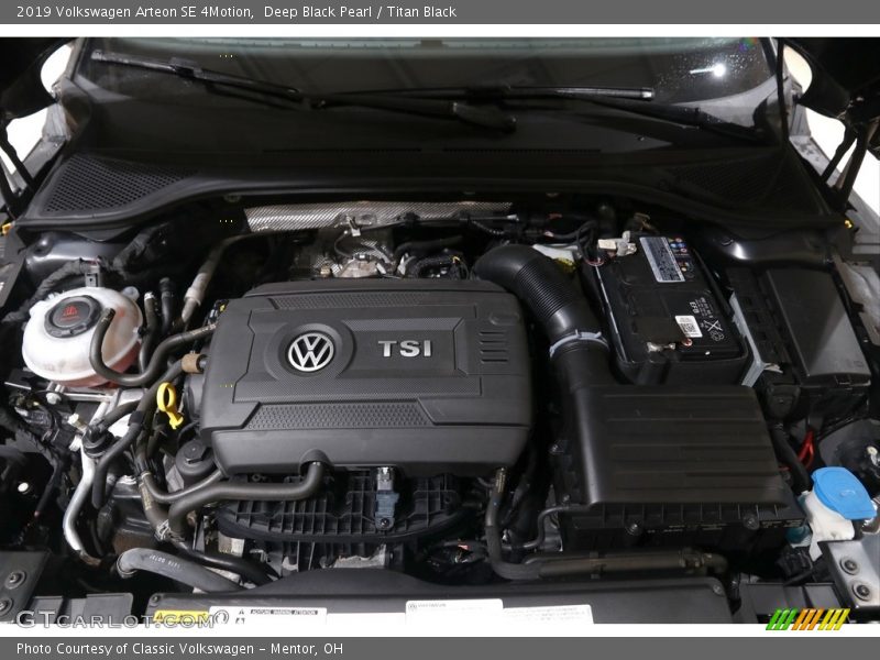  2019 Arteon SE 4Motion Engine - 2.0 Liter TSI Turbcharged DOHC 16-Valve VVT 4 Cylinder