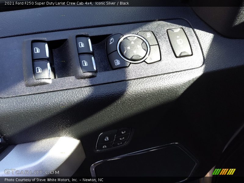 Iconic Silver / Black 2021 Ford F250 Super Duty Lariat Crew Cab 4x4