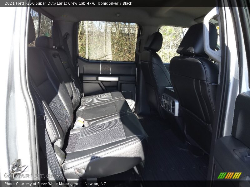 Iconic Silver / Black 2021 Ford F250 Super Duty Lariat Crew Cab 4x4