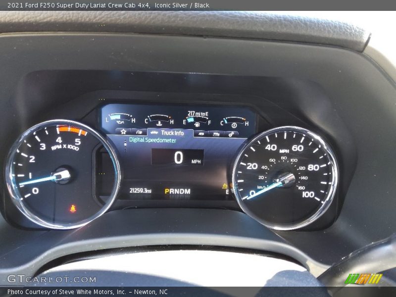  2021 F250 Super Duty Lariat Crew Cab 4x4 Lariat Crew Cab 4x4 Gauges