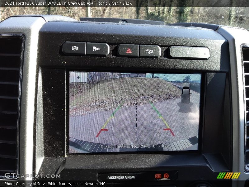 Controls of 2021 F250 Super Duty Lariat Crew Cab 4x4