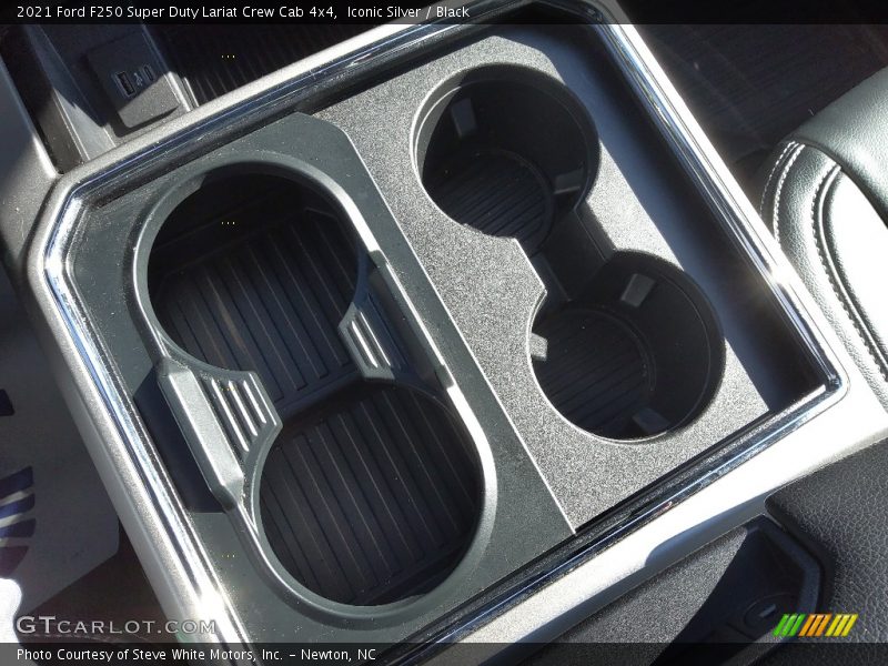 Iconic Silver / Black 2021 Ford F250 Super Duty Lariat Crew Cab 4x4