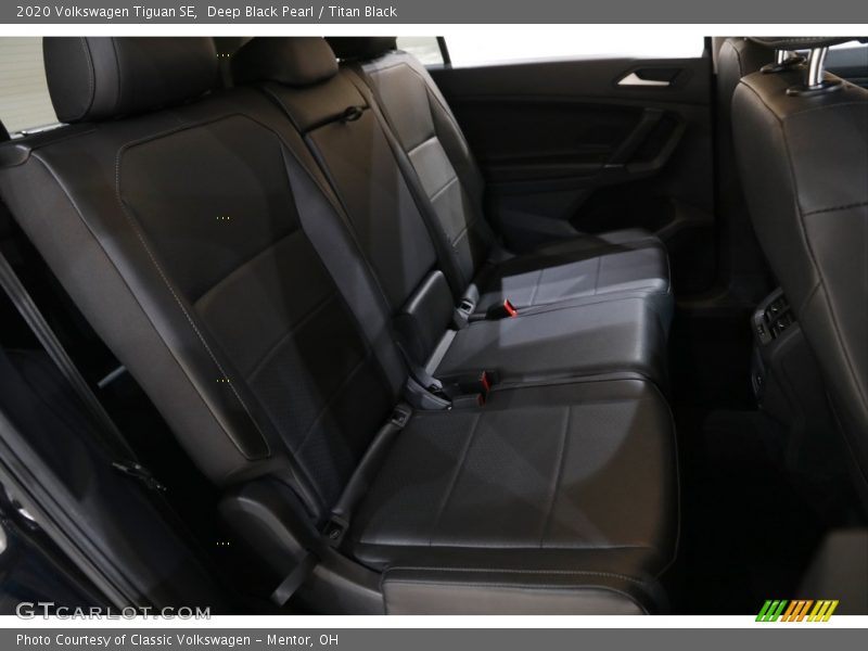 Rear Seat of 2020 Tiguan SE