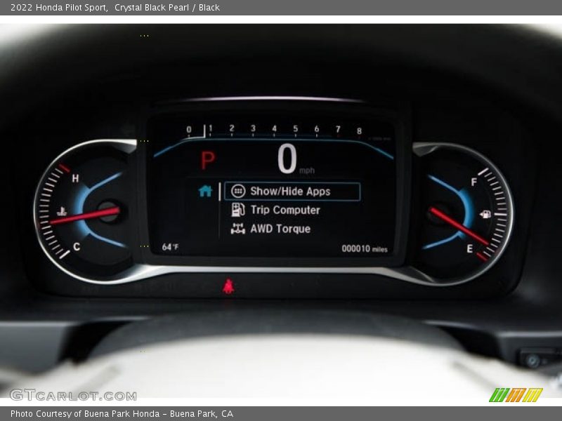  2022 Pilot Sport Sport Gauges