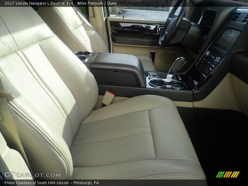 White Platinum / Dune 2017 Lincoln Navigator L Reserve 4x4