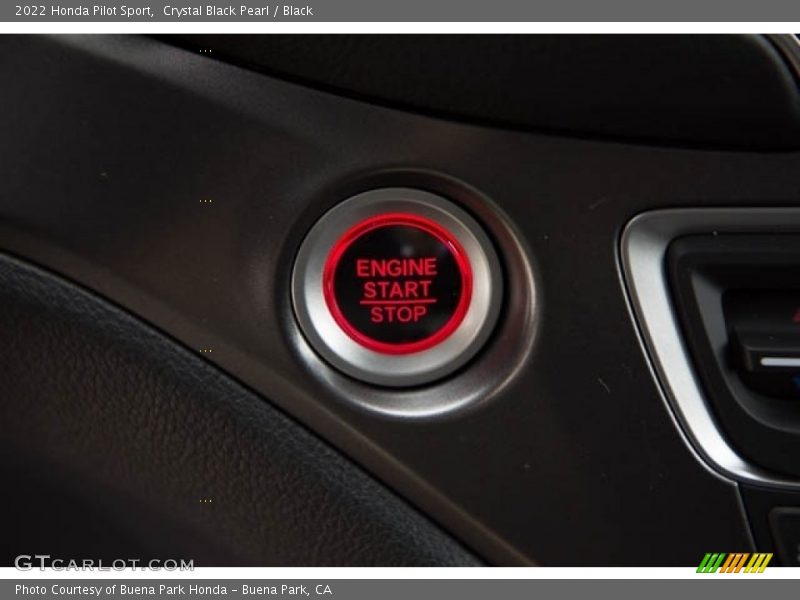Crystal Black Pearl / Black 2022 Honda Pilot Sport