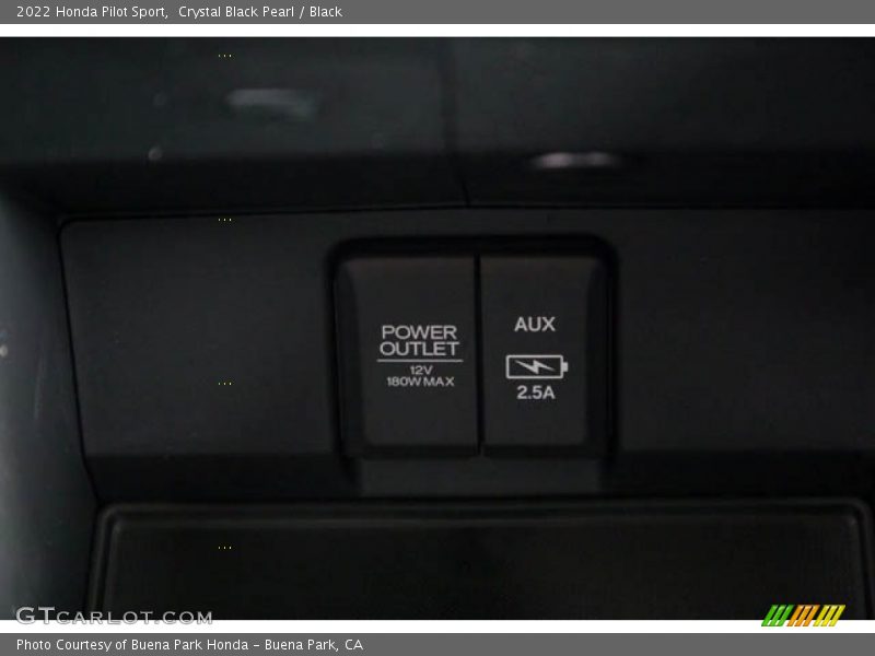 Crystal Black Pearl / Black 2022 Honda Pilot Sport