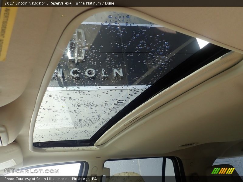 White Platinum / Dune 2017 Lincoln Navigator L Reserve 4x4